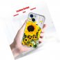 Case for iPhone 14, Sunflower Bee Drop Protection Shockproof Case TPU Full Body