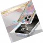 for iPhone 16 Pro Max Case [with 9H Screen Protectors] Wave Bumper Colorful Oil