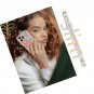 for iPhone 16 Pro Max Case [with 9H Screen Protectors] Wave Bumper Colorful Oil