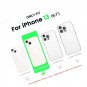 Compatible with iPhone 13 Case 6.1, Slim Liquid Silicone 3 Layers Full