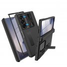 for Samsung Z Fold 6 Case with Slide Camera Cover and Hinge Protection,