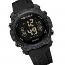 Men Sports Waterproof Digital Watches with Stopwatch Alarm Rubber for
