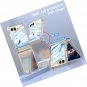 Designed for Galaxy Z Flip 6 Case with Hinge Protection and Built-in 2 Tempered