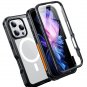 Designed for Phone 16 Pro Max Case,[Built-in 9H Tempered Glass Screen