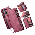 Wallet Case for Samsung Galaxy Z Fold6 2024, Zipper Purse Leather Case with TPU Wallet Case for Samsung Galaxy Z Fold6 2024, Zipper Purse Leather Case with TPU