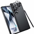 for Samsung Galaxy S24 Ultra Case, with 2Pcs [Tempered Glass Screen for