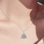Good Luck Celtic Knot Viking Pendant Necklace for Womens Her