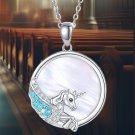 Unicorn Necklace 925 Sterling Silver Cute Animal Pendant