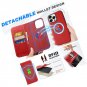 Wallet Case for iPhone 16 Pro Max 6.9 , Genuine Leather 2 in 1 Folio 16