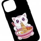 For iPhone 16 Pro Max Kawaii Cat Ramen Case For iPhone 16 Pro Max Kawaii Cat Ramen Case