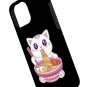 For iPhone 16 Pro Max Kawaii Cat Ramen Case