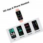 Long Battery Pedometer Watch 14 Days Battery Life, Slim Design No App/Phone 50
