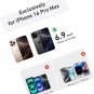 for iPhone 16 Pro Max Phone Case: Magnetic Matte Textured Military Grade -