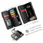 Defencase Compatible with iPhone 16 Pro Max Case Wallet with RFID Blocking Card