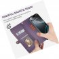Wallet Case for iPhone 16 Pro Max with Card Holder/Crossbody Wallet/Strap,[RFID