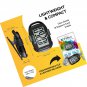 Simple Step Counter Walking 3D Pedometer with Clip and Lanyard, A420S