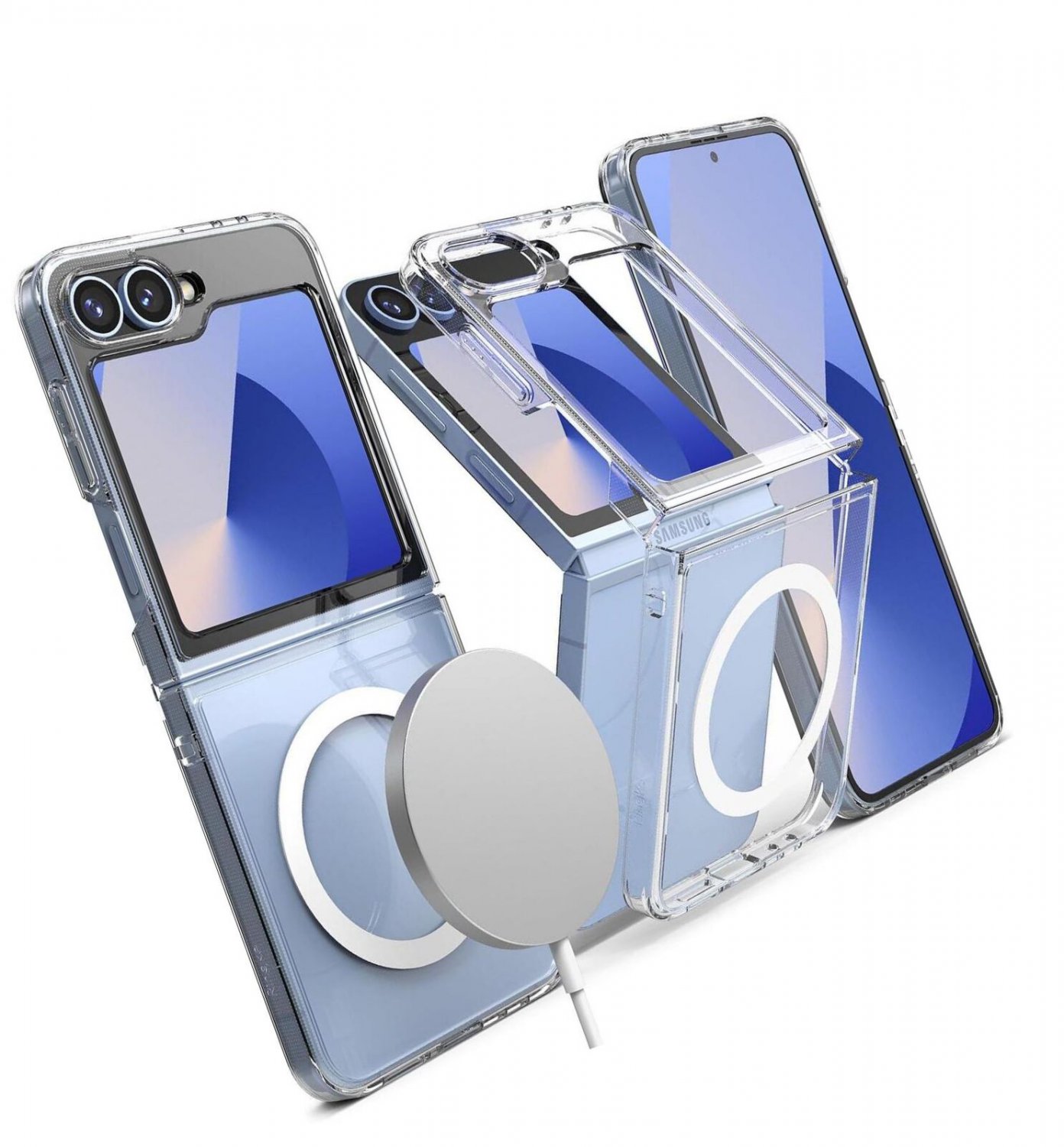Fusion [Compatible with MagSafe] Designed for Samsung Galaxy Z Flip 6 -
