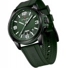 Waterproof Watch for Men Women, Analog Auto Date Military Sports Strap