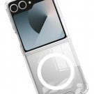 for Samsung Galaxy Z Flip 6 Magnetic Clear Case, Compatible with Wireless and