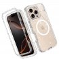 For iPhone 16 Pro Case Clear [Non Yellowing] [Compatible with MagSafe]