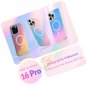 For iPhone 16 Pro Magnetic Case [Compatible with Magsafe] - Holographic