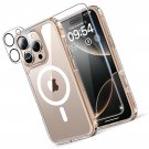 For iPhone 16 Pro Case, Compatible with MagSafe [Not-Yellowing] 2X