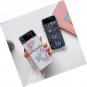 Compatible Samsung Flip 4 Case Clear Women Girls Pink Butterfly Stars Sparkle Z