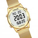 Women's Step Counter Pedometer Watch with Stainless Steel Bracelet, Stylish No