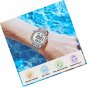 Women's Step Counter Pedometer Watch with Stainless Steel Bracelet, Stylish No