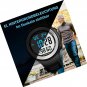 Mens Pedometer Watch for Walking Step Counter Watch No Charging, No App with EL
