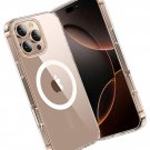 Magnetic Clear for iPhone 16 Pro Case [Compatible with MagSafe] [Military