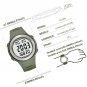 Waterproof Pedometer Watch No APP with Light, Digital Display Step Counter Watch