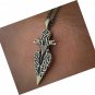 Viking Odin Gungnir Spear Arrowhead Spearhead Pendant Necklace Charm Talisman -