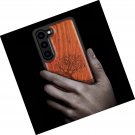 Carveit Wood Case for Samsung Galaxy S23, Natural Wood and Black Soft TPU, Tree Carveit Wood Case for Samsung Galaxy S23, Natural Wood and Black Soft TPU, Tree