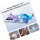 for Samsung Galaxy S23 Ultra Case with Magnetic Invisible Ring Stand [Compatible