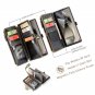 Compatible with Samsung Galaxy S23 Ultra Case Wallet with RFID Card PU