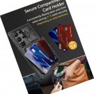 Case with Card Holder (4 Cards) and Sliding Camera Cover and Kickstand,