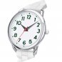 Women's Watch Big Face Easy Reader Water Proof