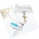 Sunflower Cross Urn Necklace for Ashes 925 Sterling Silver Cubic Zirconia Urn