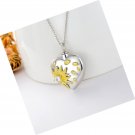 Cremation Jewelry for Ashes 925 Sterling Silver Sunflower/Rose/Cross/Paw Urn for Cremation Jewelry for Ashes 925 Sterling Silver Sunflower/Rose/Cross/Paw Urn for