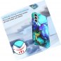 Compatible with Samsung Galaxy S24 FE Case,Marble Pattern 3 in 1 Heavy Duty Full