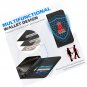 Case for iPhone 16 Pro Max 5G, Genuine Leather Wallet Folio RFID Card -