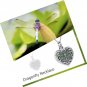 Sterling Silver Locket for Ashes Always in My Heart Urn Necklace for