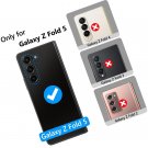 For Samsung Galaxy Z Fold 5 Case with Card Holder and Stand and Slide Cover For Samsung Galaxy Z Fold 5 Case with Card Holder and Stand and Slide Cover