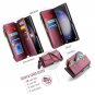 Crossbody Wallet Case Compatible with Samsung Galaxy S23 Ultra 5G RFID Blocking