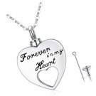 Heart Urn Necklace for Human Ashes 925 Sterling Silver ized