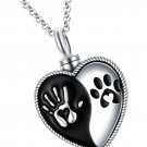 Urn Necklace for Ashes 925 Sterling Silver