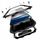 For Samsung Galaxy S24 FE Case Metal Heavy Duty Phone Case para Built-in Screen