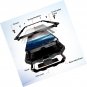 For Samsung Galaxy S24 FE Case Metal Heavy Duty Phone Case para Built-in Screen