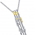 925 Sterling Silver Urn Necklace for Ashes Cremation Memorial